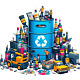 Recyclage des encres DTF usagées - Collecte et traitement : Fut de 60L
