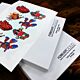 Papier Tatouage Ephémère 25 Feuilles A4 A + B  