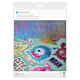 8 FEUILLES ADHESIVES IMPRIMABLES POIS HOLOGRAPHIQUES