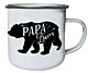 Mug en Acier Emaillé Vintage 10 oz