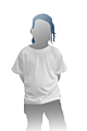 5 Tee-shirts Enfants en Polyester sublimables - 190 grammes