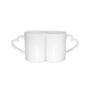 Mugs Duo Poignées Coeur