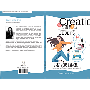 livre Créations textiles objets, osez vous lancer ! 