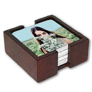 Support pour ranger sous-verre carrés